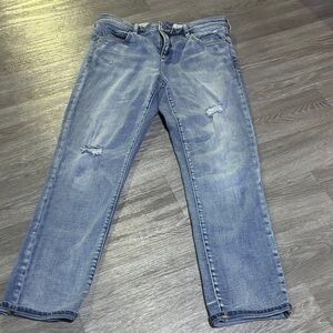 Pilcro Light Blue Distressed Jeans